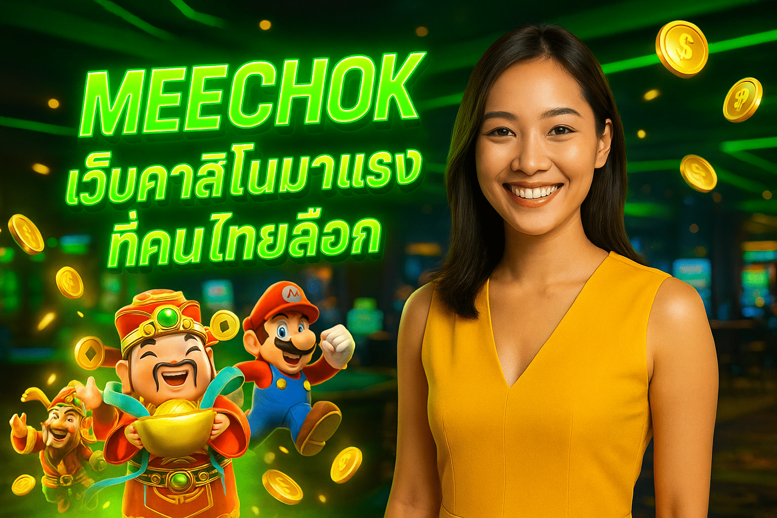 MEECHOK เว็บคาสิโนมาแรงที่คนไทยเลือก