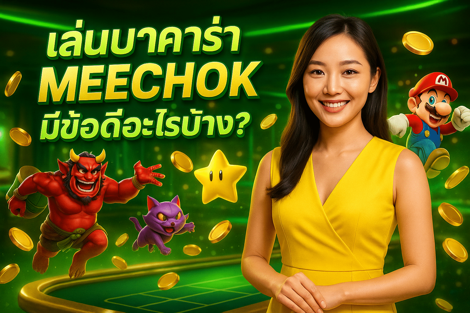 เล่นบาคาร่า MEECHOK มีข้อดีอะไรบ้าง?