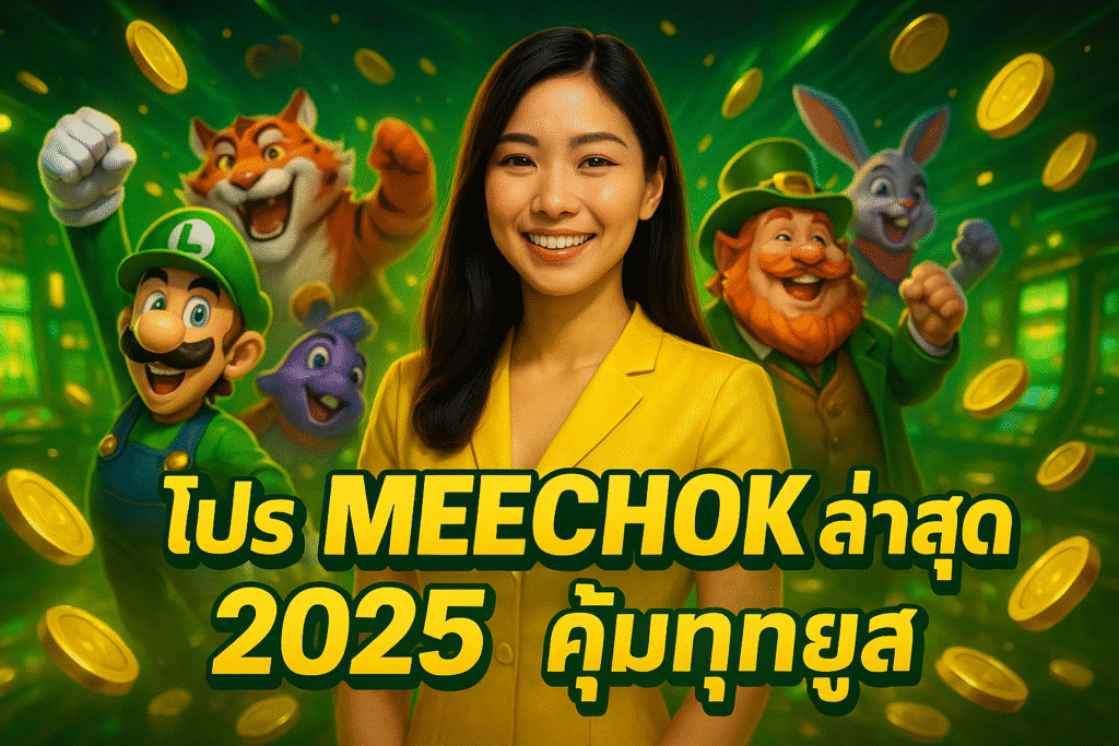 โปร MEECHOK ล่าสุด 2025 คุ้มทุกยูส